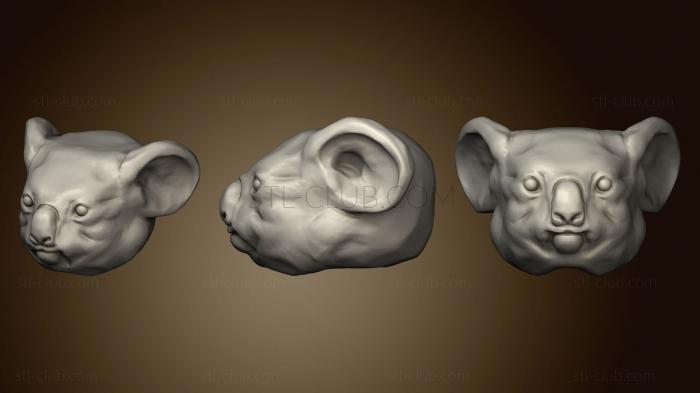 3D модель Коала 2 (STL)